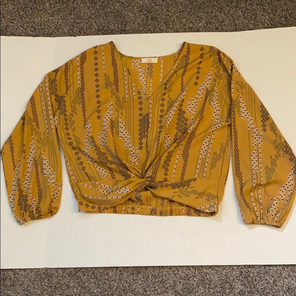 Long sleeve tunic